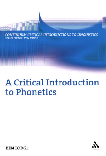 A critical introduction to phonetics
