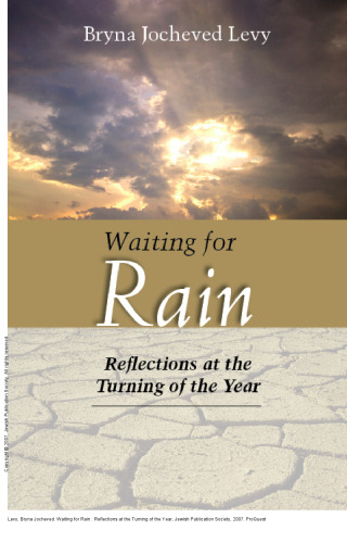 Waiting for Rain : Reflections at the Turning of the Year
