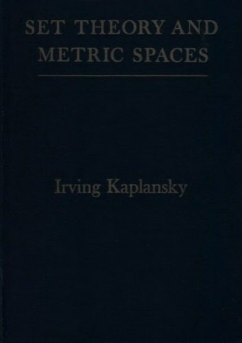Set Theory and Metric Spaces