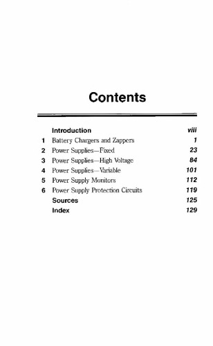 The Modern Power Supply and Battery Charger Circuit Encyclopedia