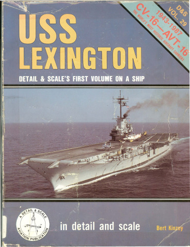 USS Lexington in Detail & Scale Vol 29