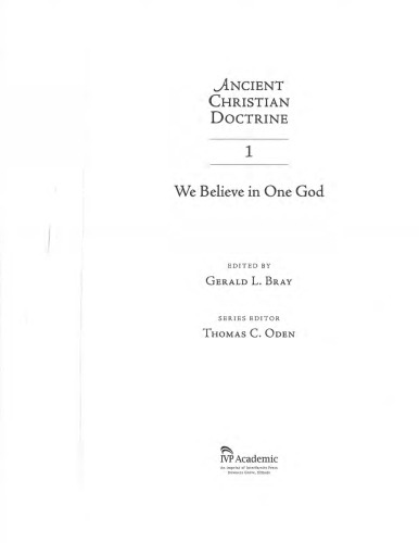 We Believe in One God