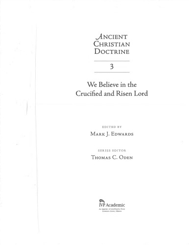 We Believe in the Crucified and Risen Lord
