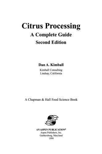 Citrus Processing: A Complete Guide
