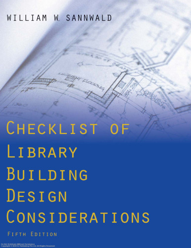 Checklist of library building design considerations