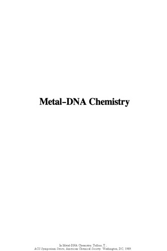 Metal-DNA Chemistry