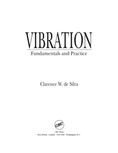 Vibration Fundamentals and Practice