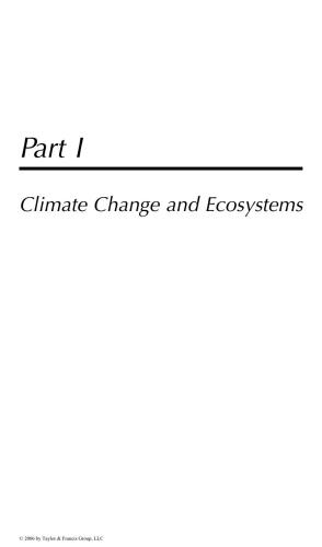 Climate Change and Managed Ecosystems