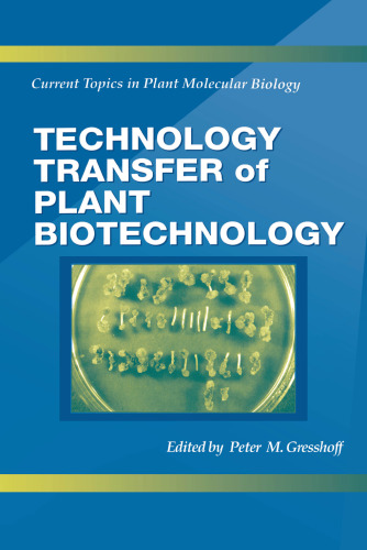 Technology Transfer of Plant Biotechnology