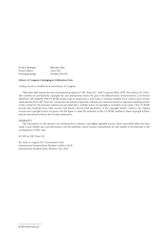 Measurement, Instrumentation, and Sensors Handbook