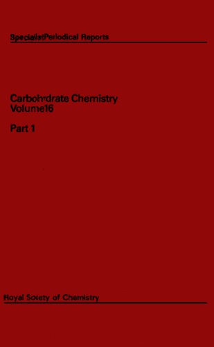 Carbohydrate Chemistry Vol. 16