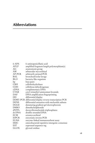 Applications of PCR in Mycology