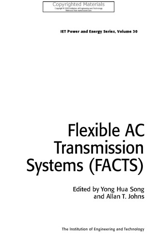 Flexible AC Transmission Systems (FACTS)
