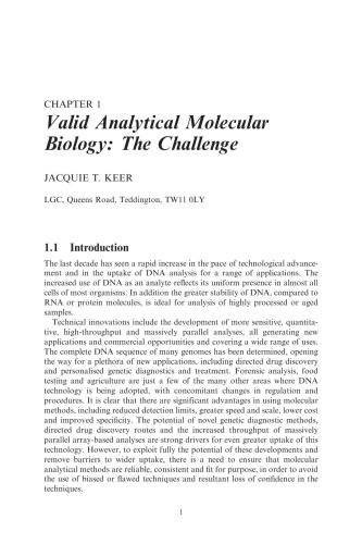 Essentials of Nucleic Acid Analysis a robust approach