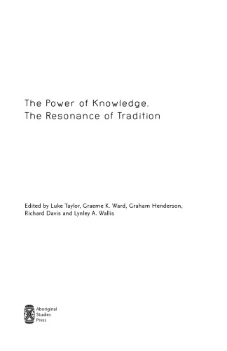The Power of Knowledge: The Resonance of Tradition