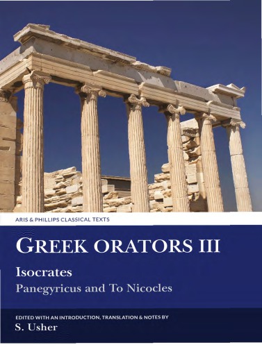 Isocrates: Panegyricus and To Nicocles