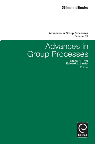 Advances in Group Processes