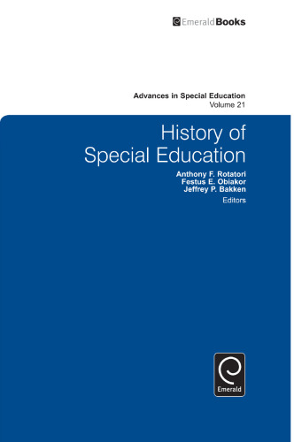History of Special Education