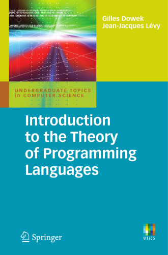 Introduction to the theory of programming languages