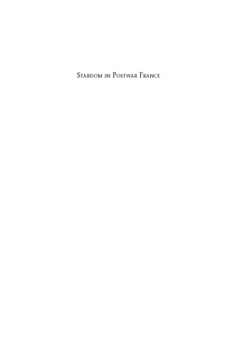 Stardom in Postwar France