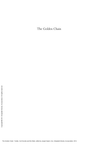 The Golden Chain : Family, Civil Society and the State