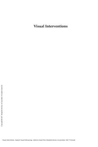 Visual Interventions: Applied Visual Anthropology