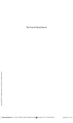 The French Road Movie : Space, Mobility, Identity