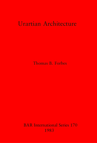 Urartian Architecture