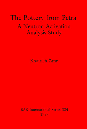 The Pottery from Petra: A Neutron Activation Analysis Study