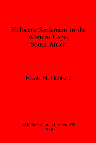 Holocene Settlement in the Western Cape, South Africa