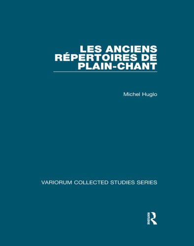 Les Anciens Repertoires De Plain-chant