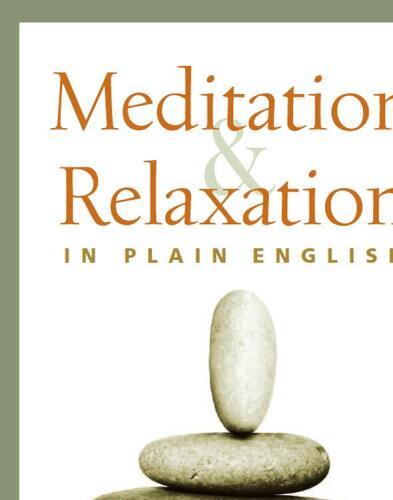 Meditation and Relaxation in Plain English