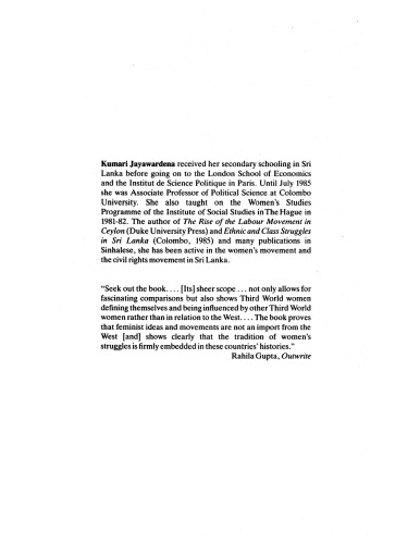 Feminism and nationalism in the Third World