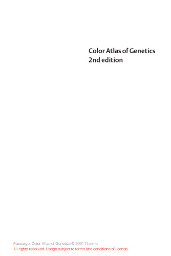 Color Atlas of Genetics