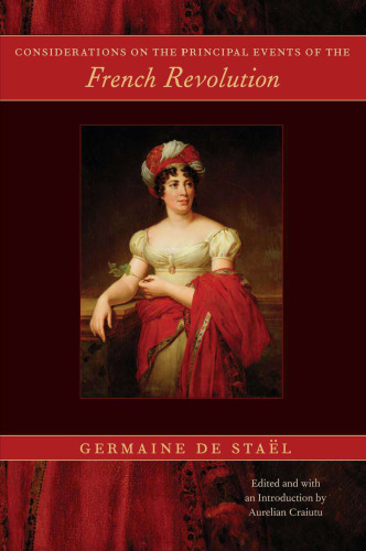 Considerations on Principal Events of French Revolution