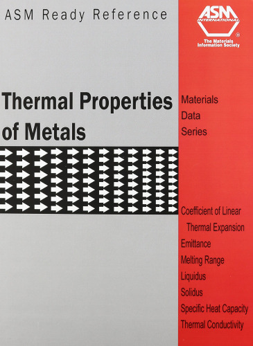 ASM Ready Reference: Thermal properties of metals