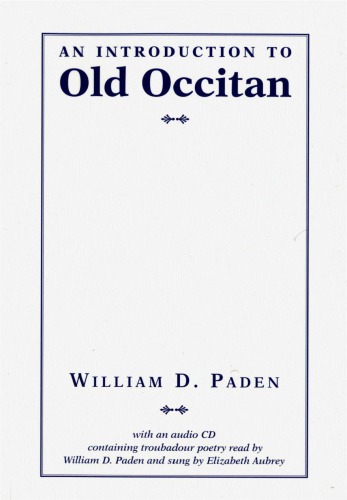 An Introduction to Old Occitan