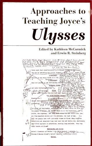 Approaches to teaching Joyce's Ulysses