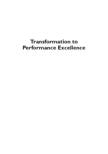 Transformation to performance excellence : Baldrige education leaders speak out