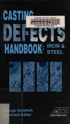 Casting Defects Handbook: Iron and Steel