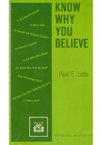 Know why you believe