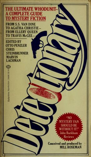 Detectionary: A Biographical Dictionary of Leading Characters in Mystery Fiction (1971)
