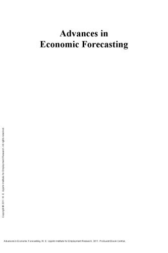 Advances in Economic Forecasting