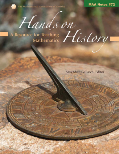 Hands on history : a resource for teaching mathematics