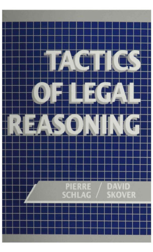 Tactics of Legal Reasoning