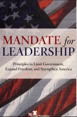Project 2025; Mandate For Leadership
