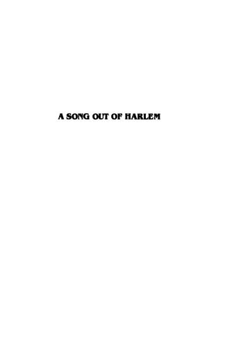 A Song Out of Harlem