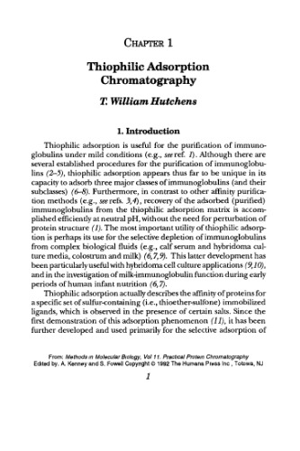 Practical Protein Chromatography