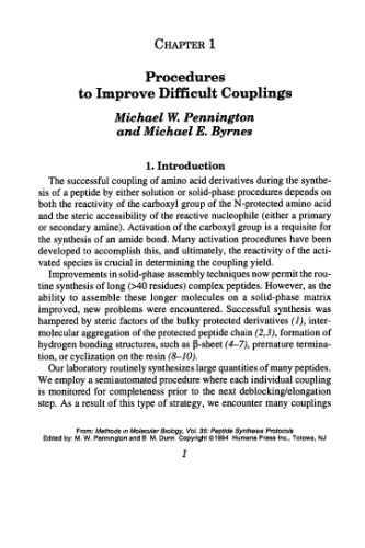 Peptide Synthesis Protocols