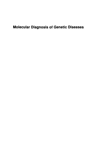 Molecular Diagnosis of Genetic Diseases